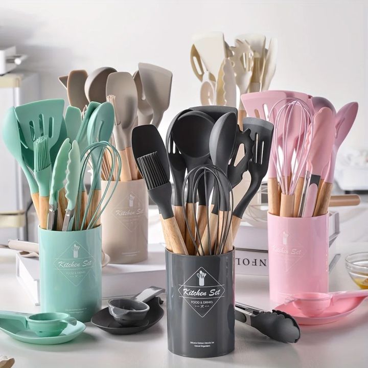 Silicone Kitchen Utensil Set