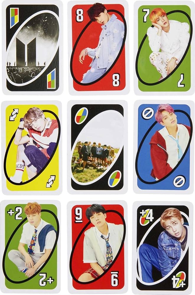 UNO BTS Edition Card Game