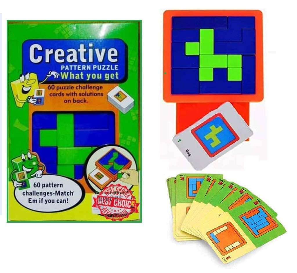 Creative Pattern Puzzle Game - 60 Patterns