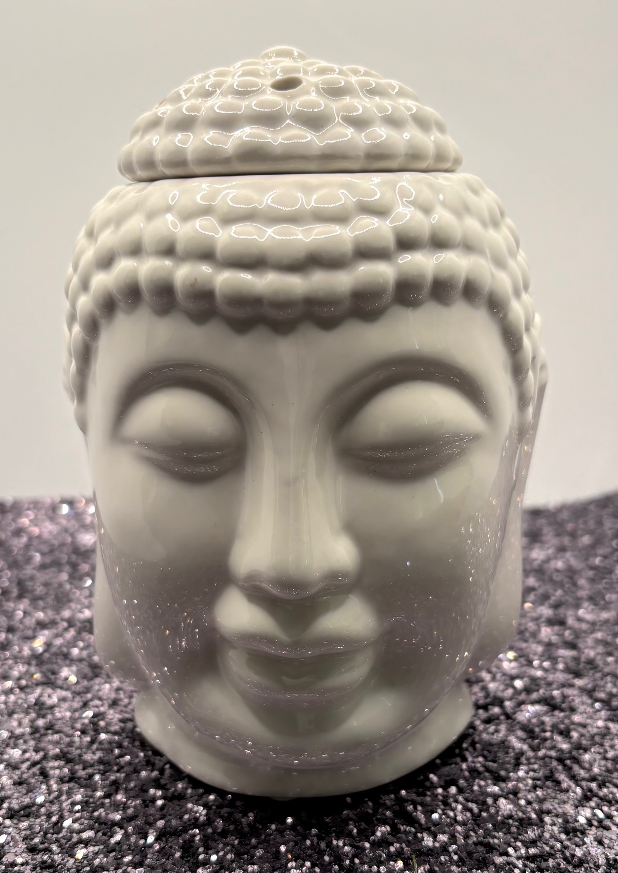Ceramic Buddha Head Wax Melter