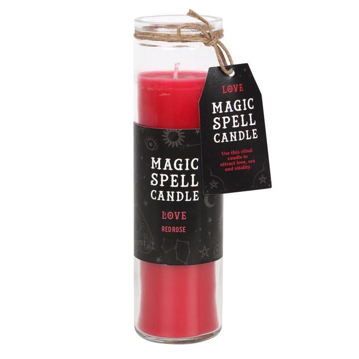 Magic Spell Candle - Love Redrose