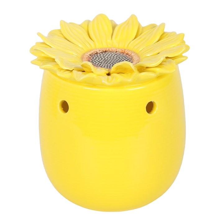 Sunflower Ceramic Oil and Wax Burner