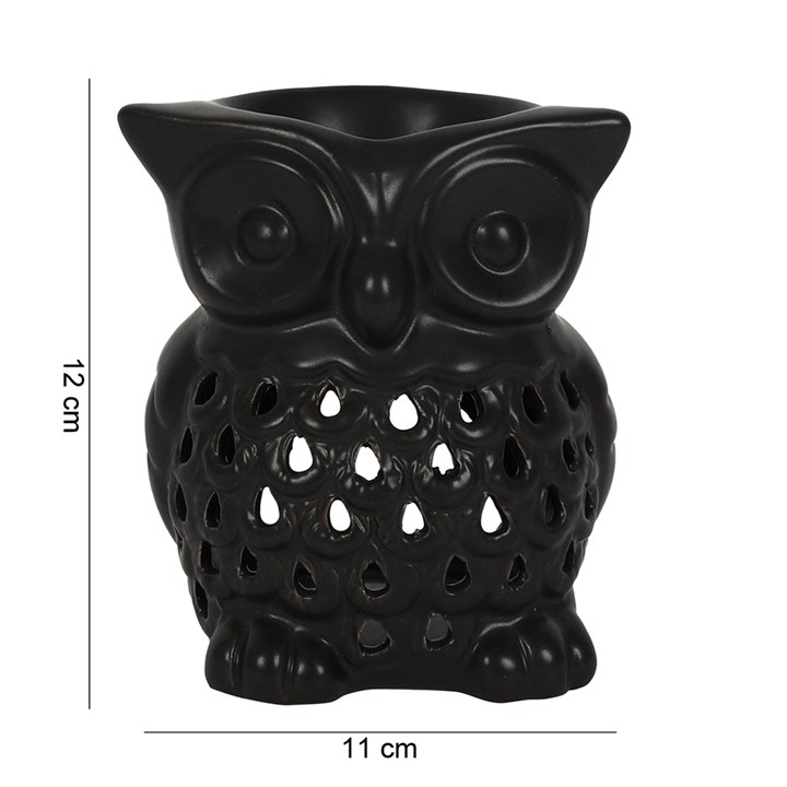 Ceramic Owl Oil and Wax Melter