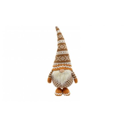 Gingerbread Christmas Gnome Plush