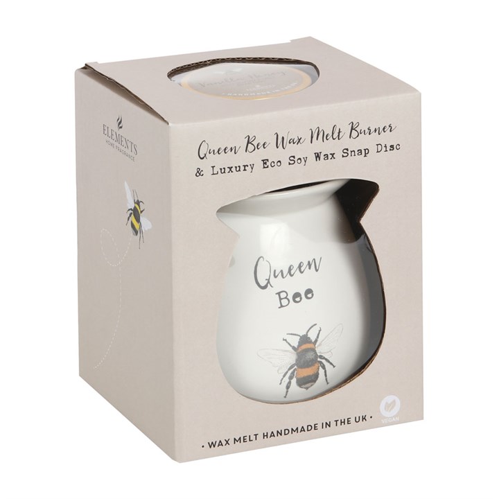 Queen Bee Wax Melt Burner Set
