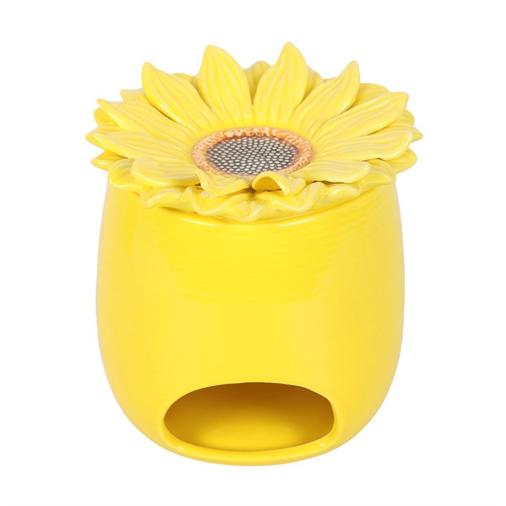 Sunflower Ceramic Oil and Wax Burner