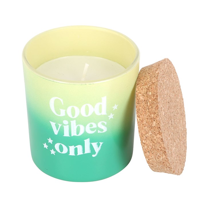 Good Vibes Only Mandarin & Bergamot Scented Candle