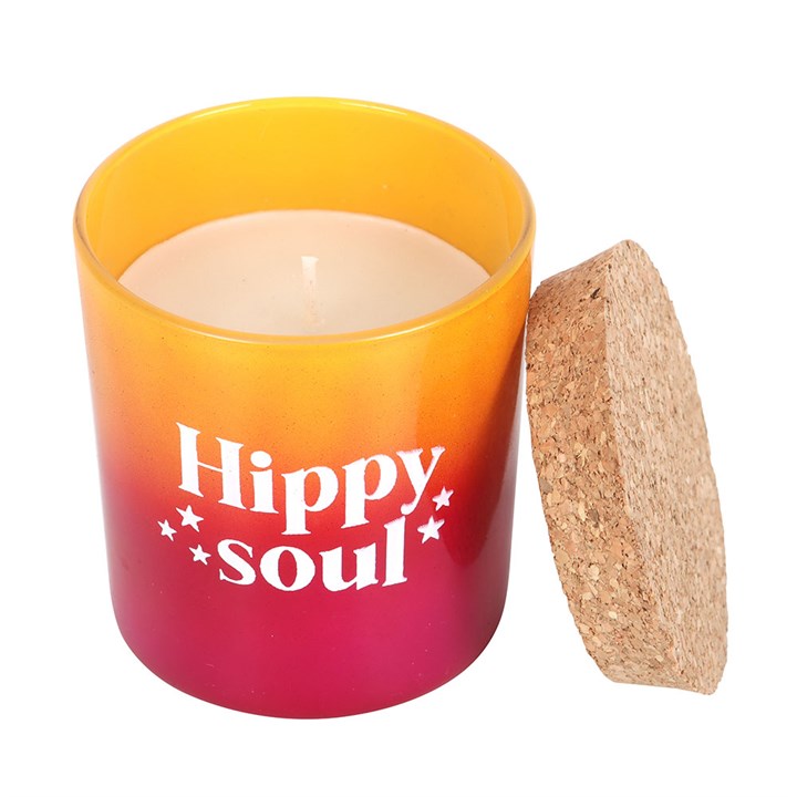 Hippy Soul Pomegranate & Fig Fragranced Candle