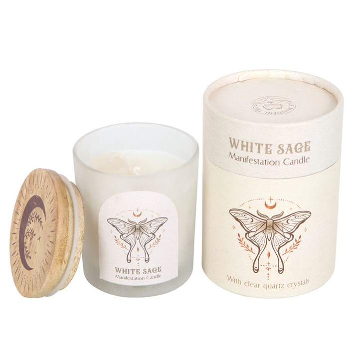 White Sage Manifestation Candle