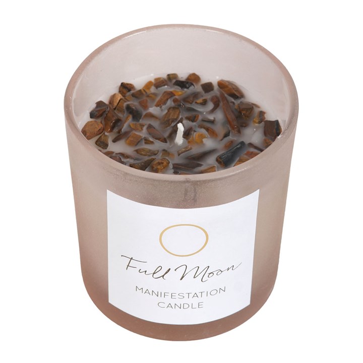 Full Moon Eucalyptus Manifestation Candle
