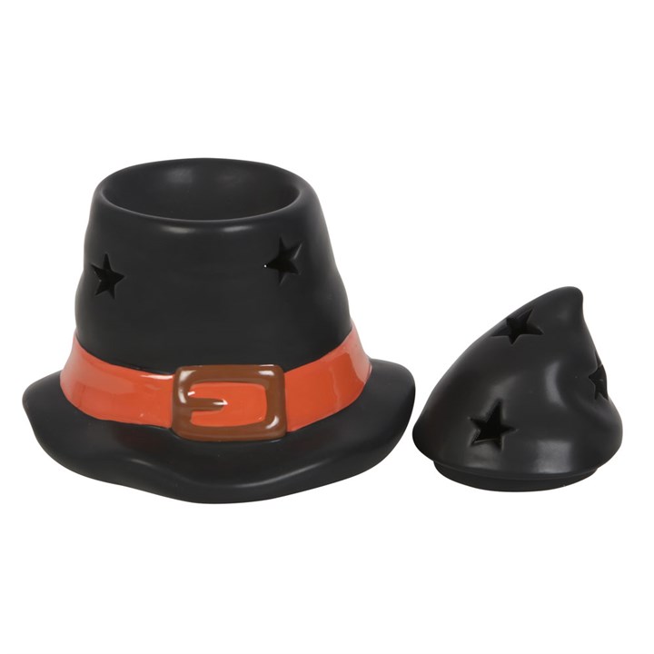 Ceramic Witch Hat Candle Holder