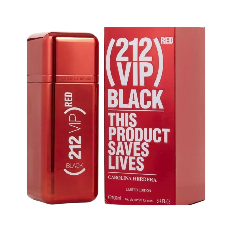 212 VIP RED BLACK