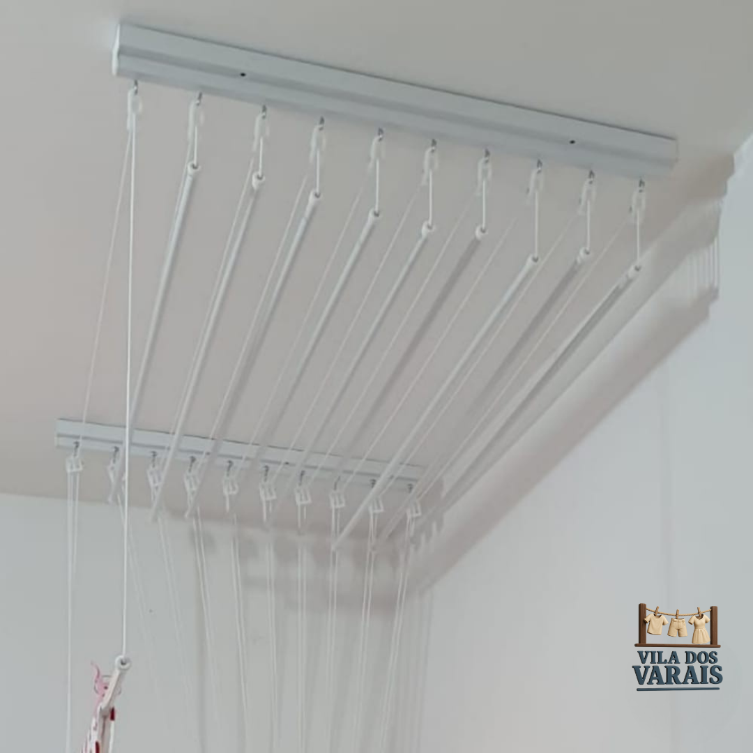 Varal individual de teto