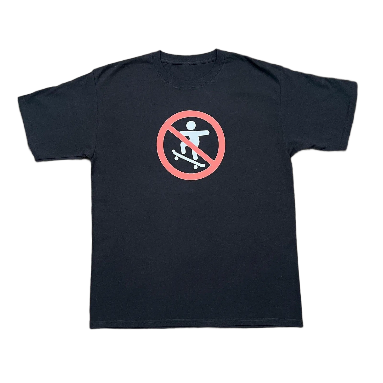 No skateboard