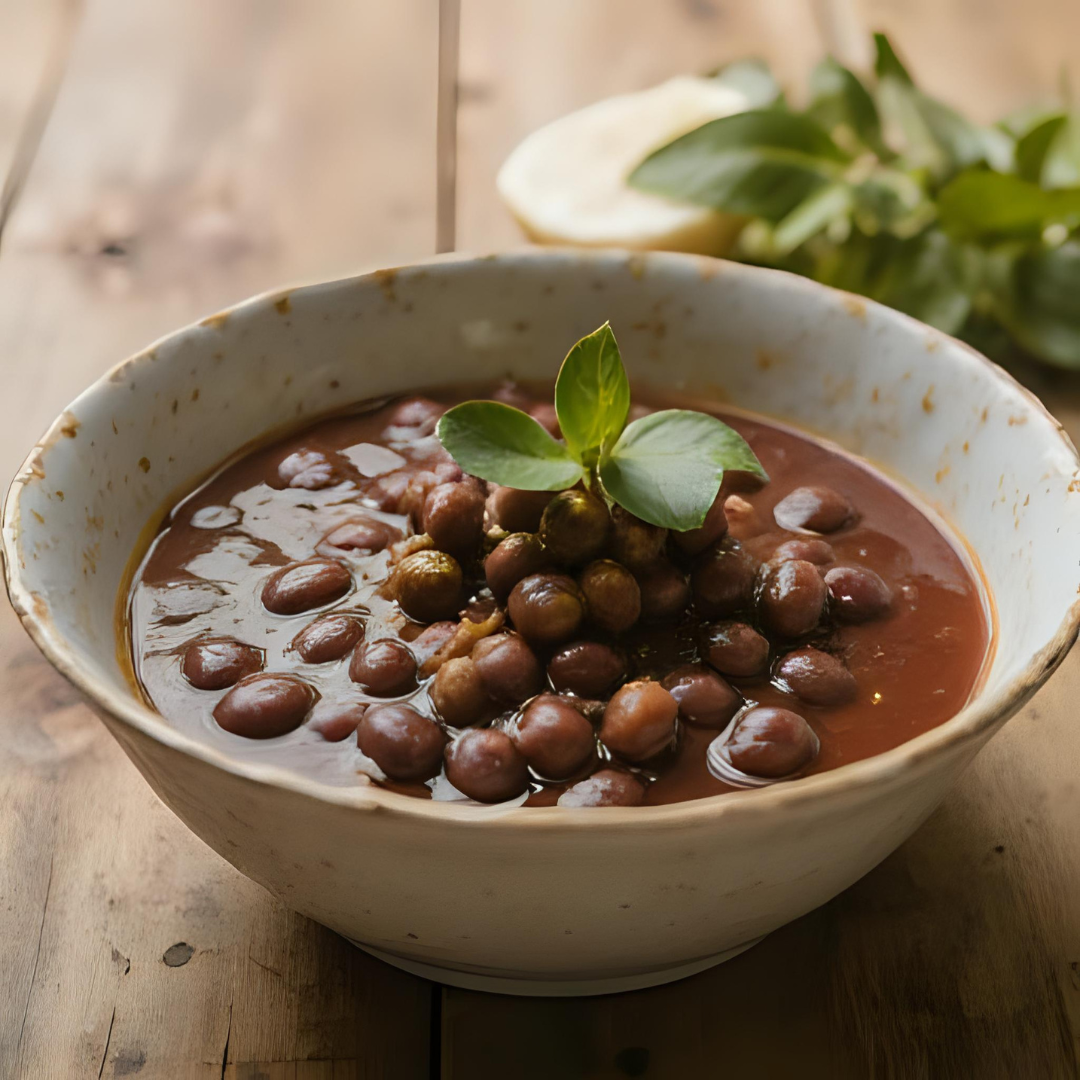 Traditional Black Beans (Fríjoles negros)
