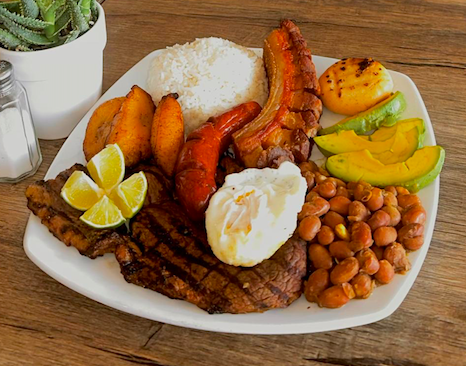 Bandeja Paisa (Traditional Colombian platter)