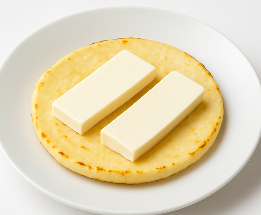 Arepa with cheese