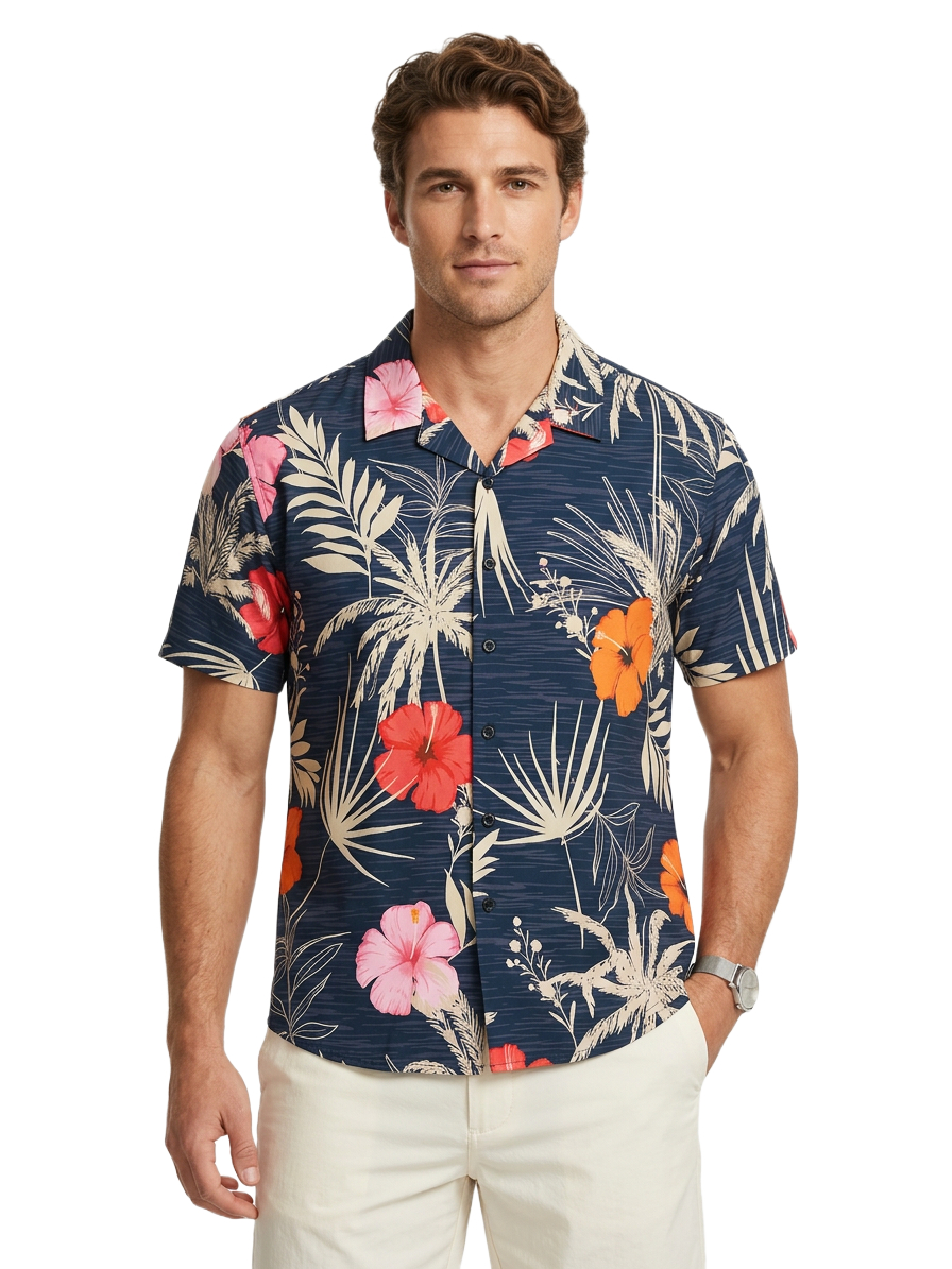 Men's Tropical Floral Set