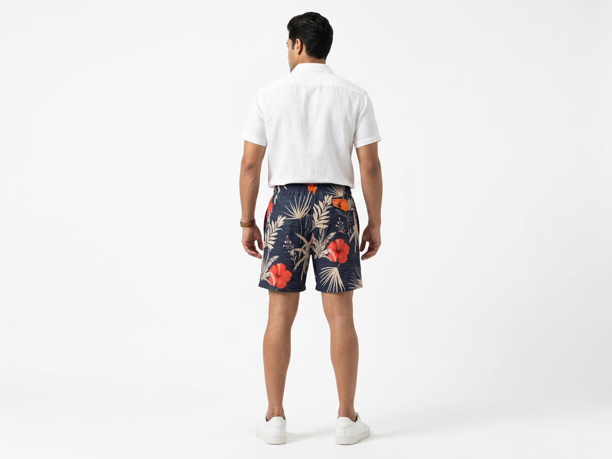 Men's Tropical Floral Set