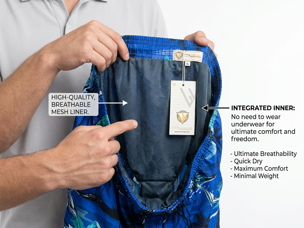 Men's Tropical Shirt and Short Set