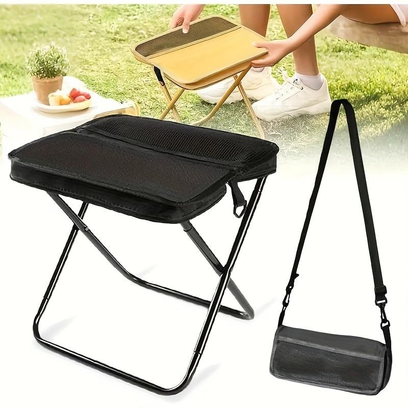 Outdoor Folding Stool Portable Ultralight Travel Handbag Small Bench Fishing Camping Chair