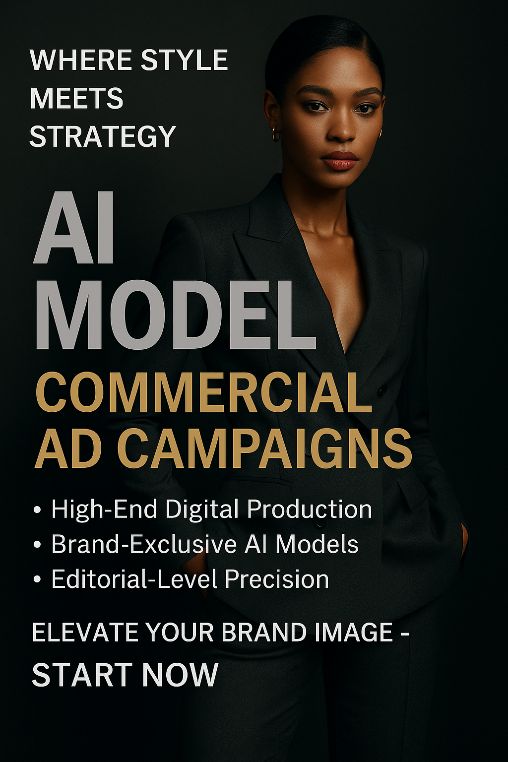 📌  AI Model Commercial Ad (High-End Digital Campaign)