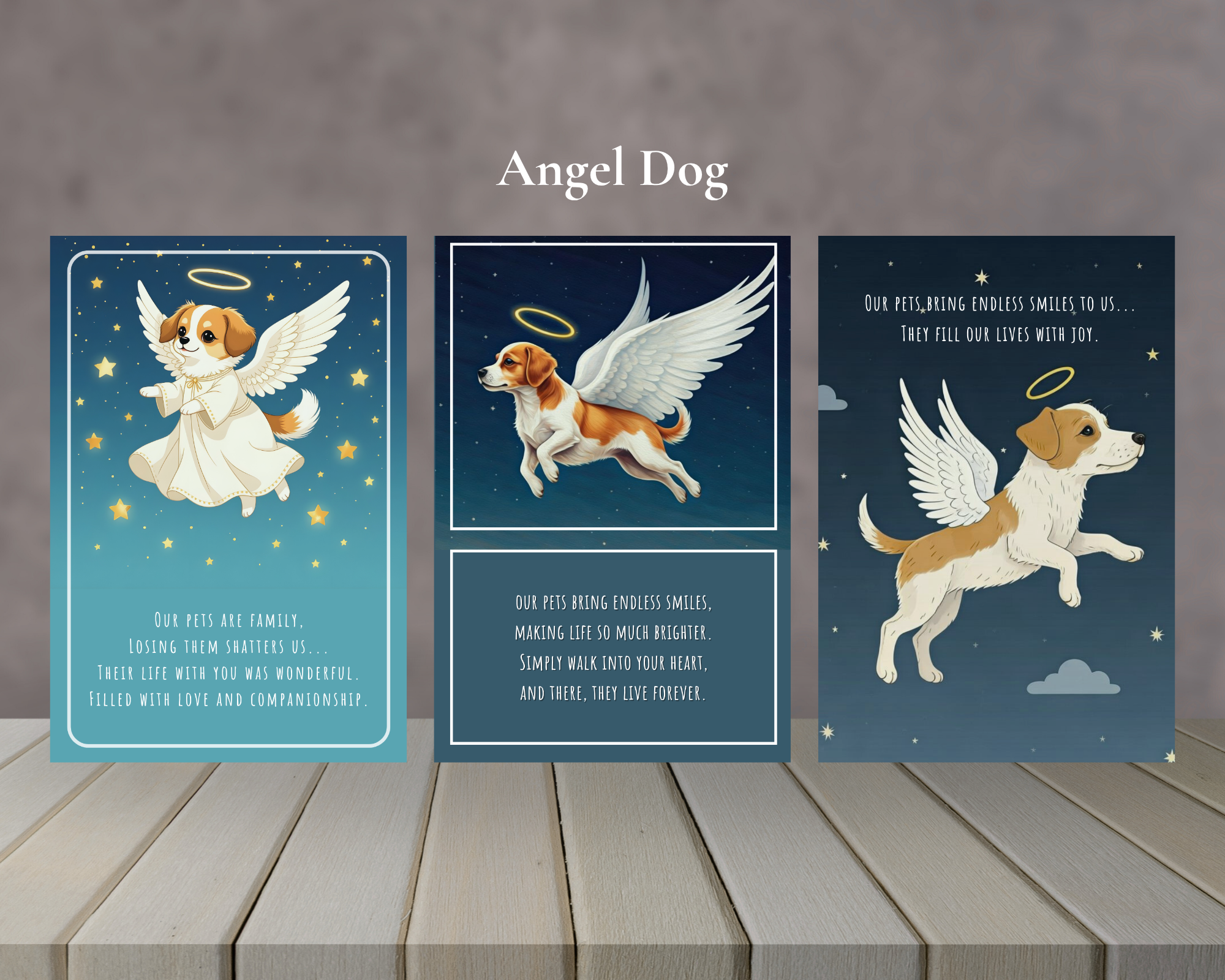 Printable Sympathy Card Bundle (3 Set Designs Style)