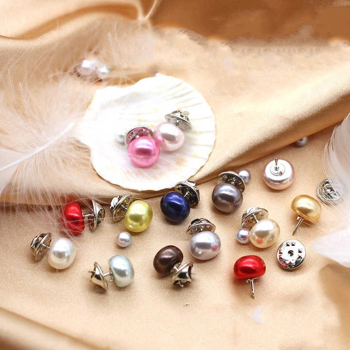 Assorted Pearl Stud Earrings