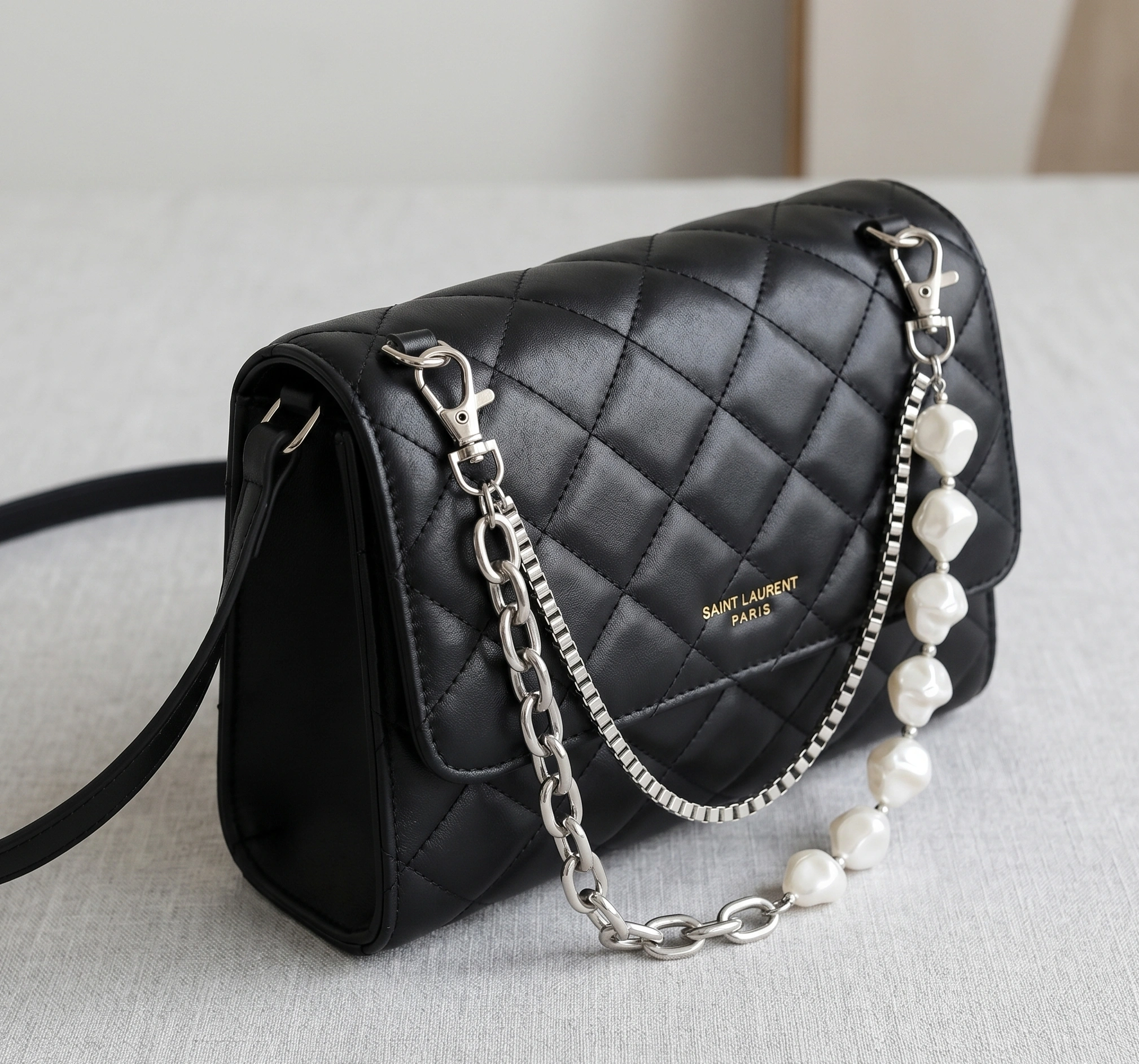 Pearl Chain Jeans Accessory