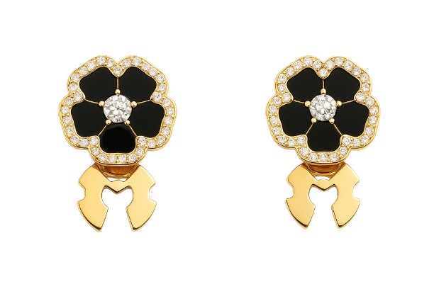 Women's Classic Black button cover