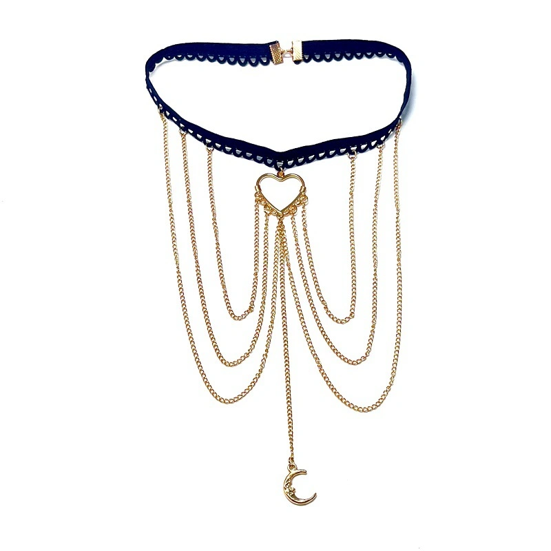 Heart Charm Thigh Chain
