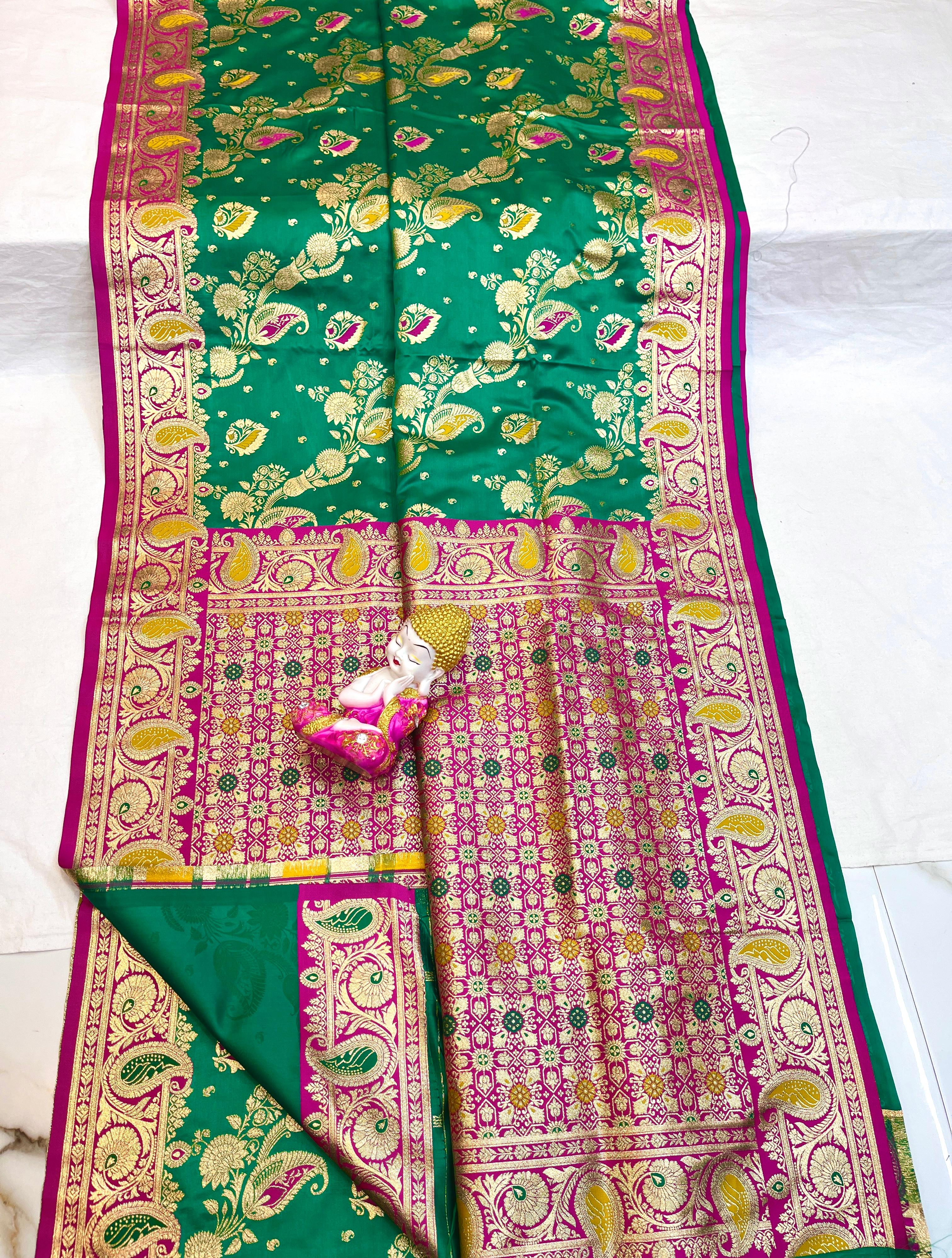  ALL BODY MINA ARA SATING SHILK SAREE