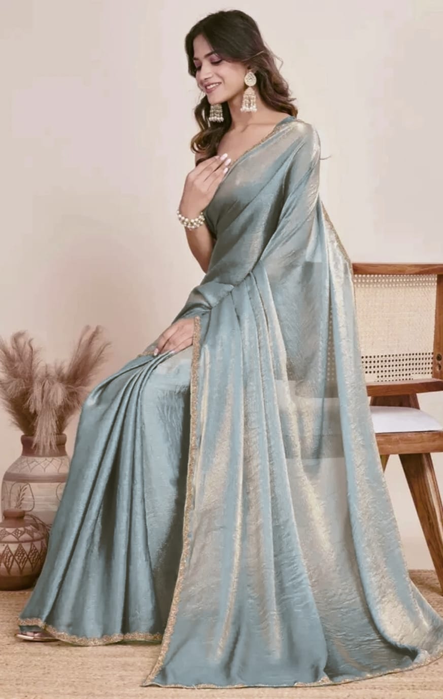 ✨Tranding jimmy choo saree