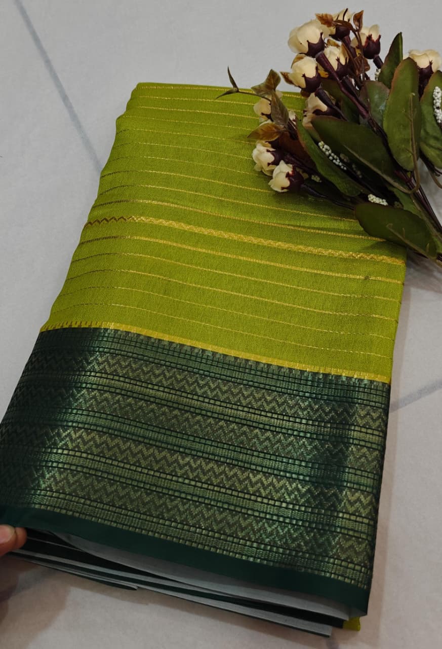Unique collection super soft pure lilen khadi Silk with bp 