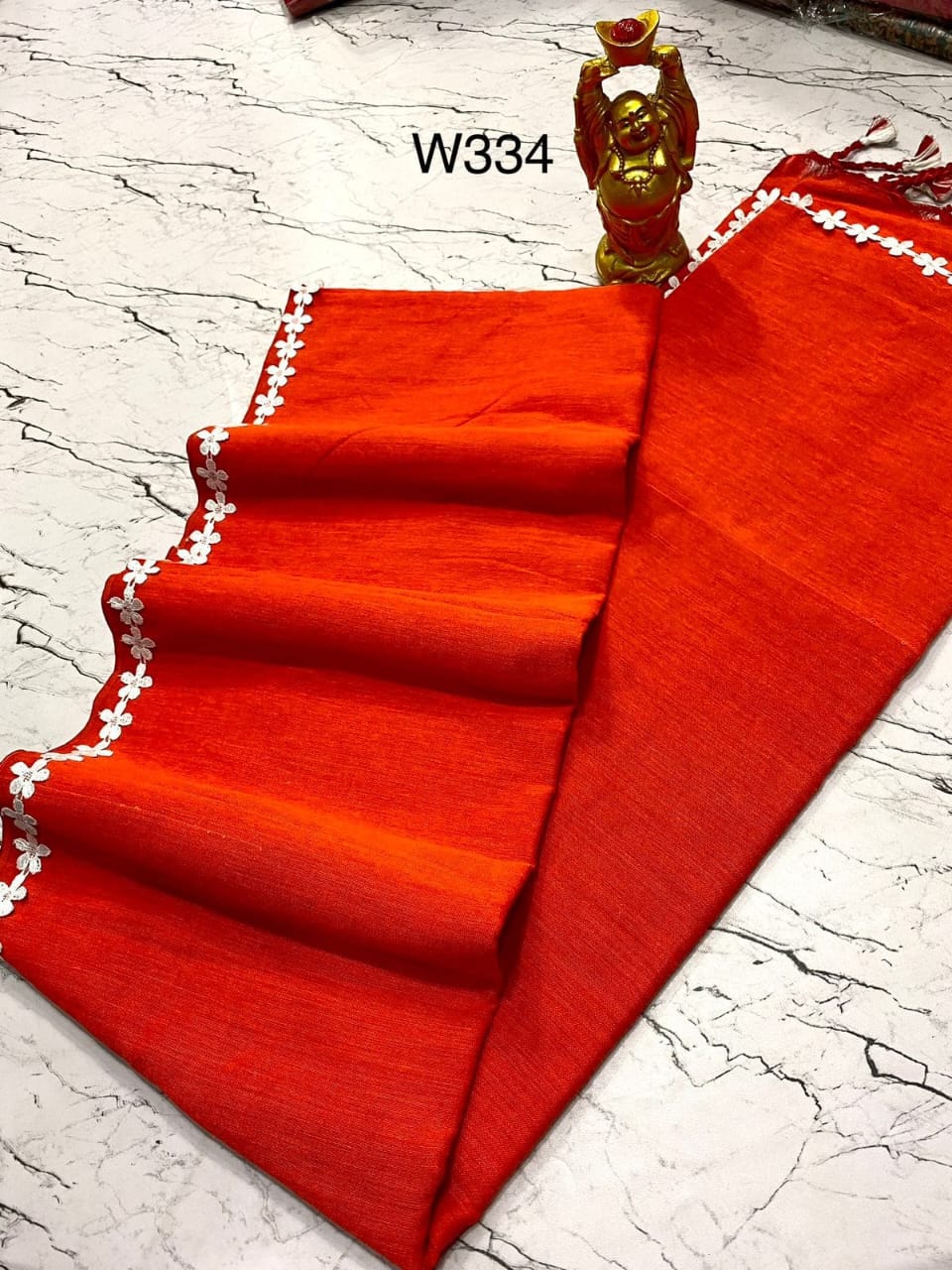 EXCLUSIVE PRIMIUM QUALITY NAYAN TARA LACE COTTON SAREE