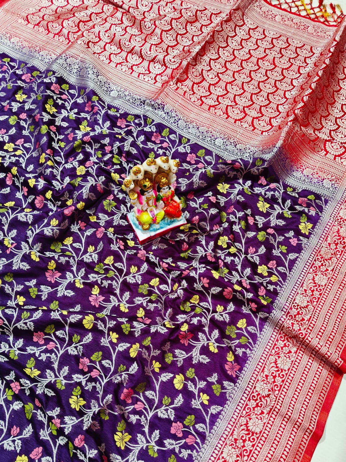  Soft Allover Meena khaddi pashmina silk