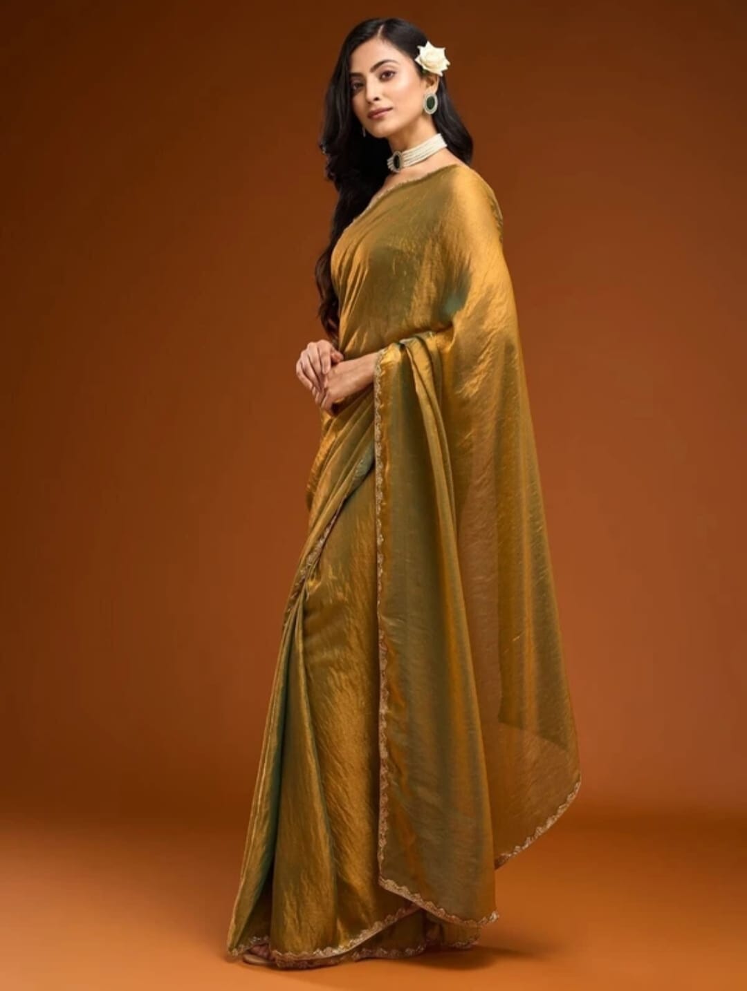 ✨Tranding jimmy choo saree