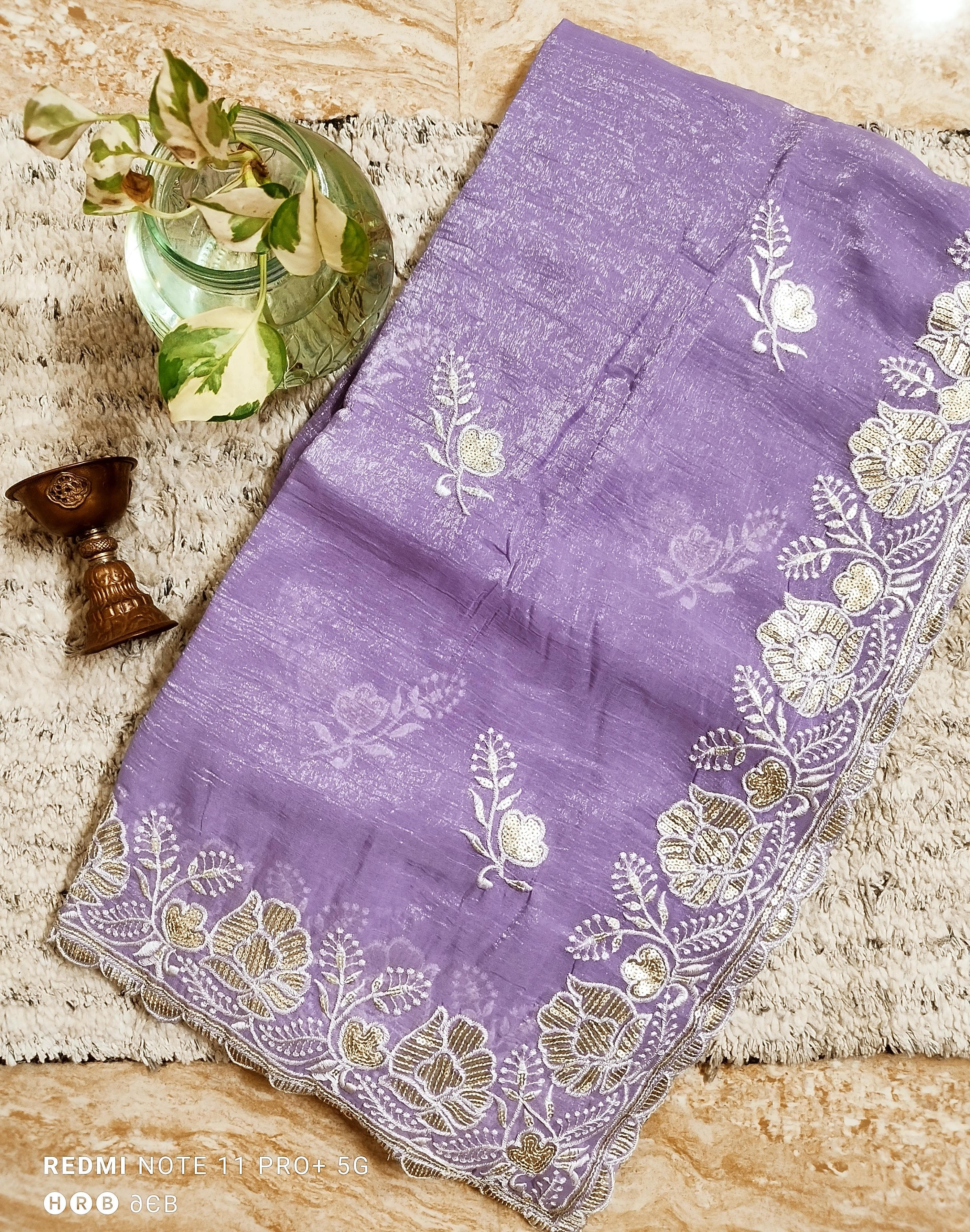 soft pure (unique upercollection) party wear karani pashmina Silk