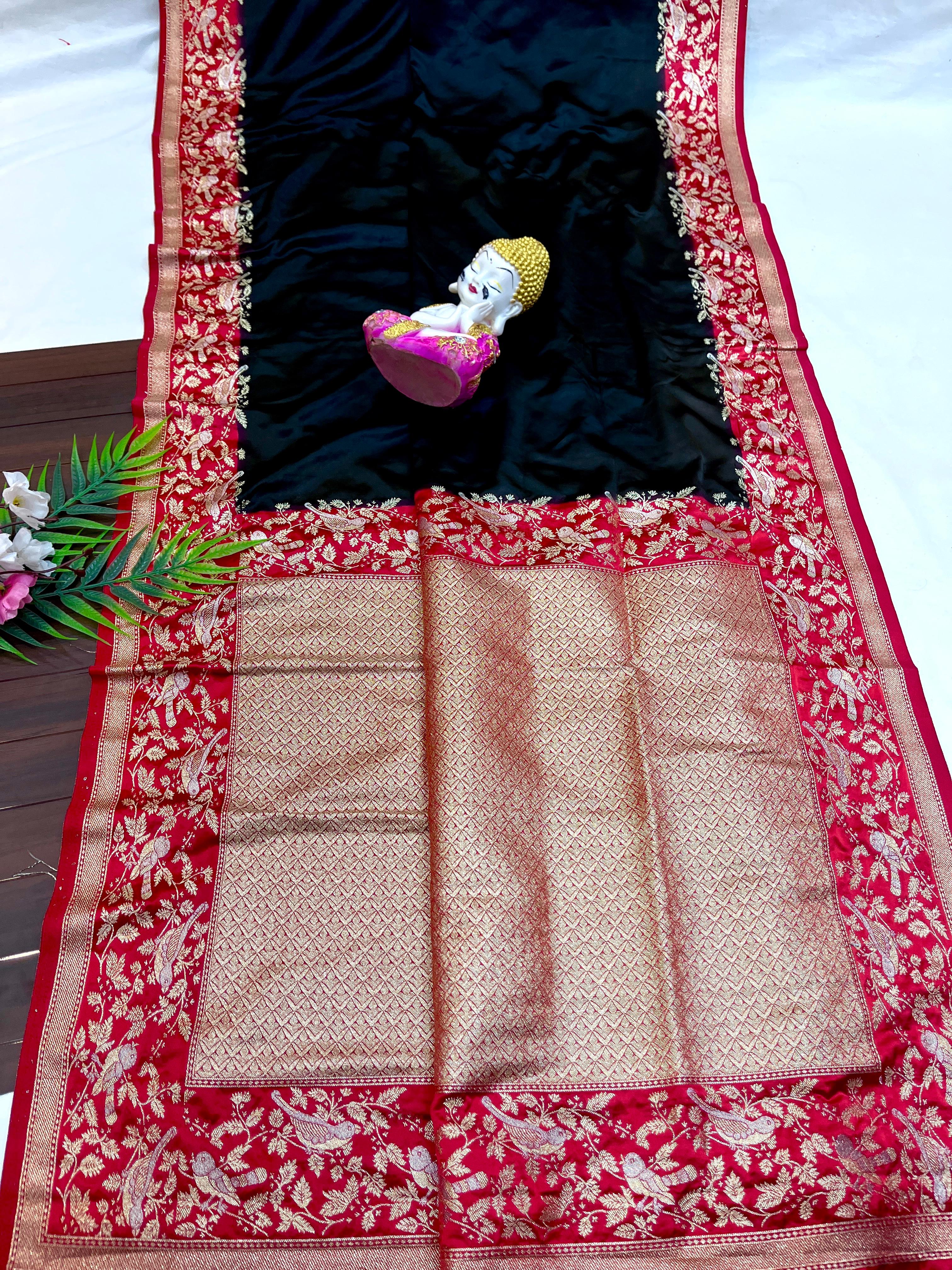 Premium quality “mushroom gajji silk”