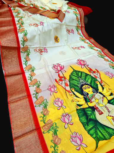 DEVIBARAN WITH ZARI BORDER