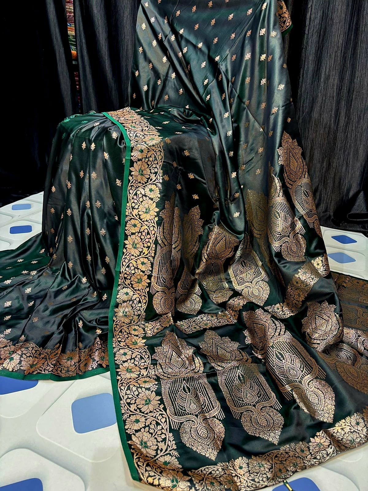 Sathan gaggi banarasi saree