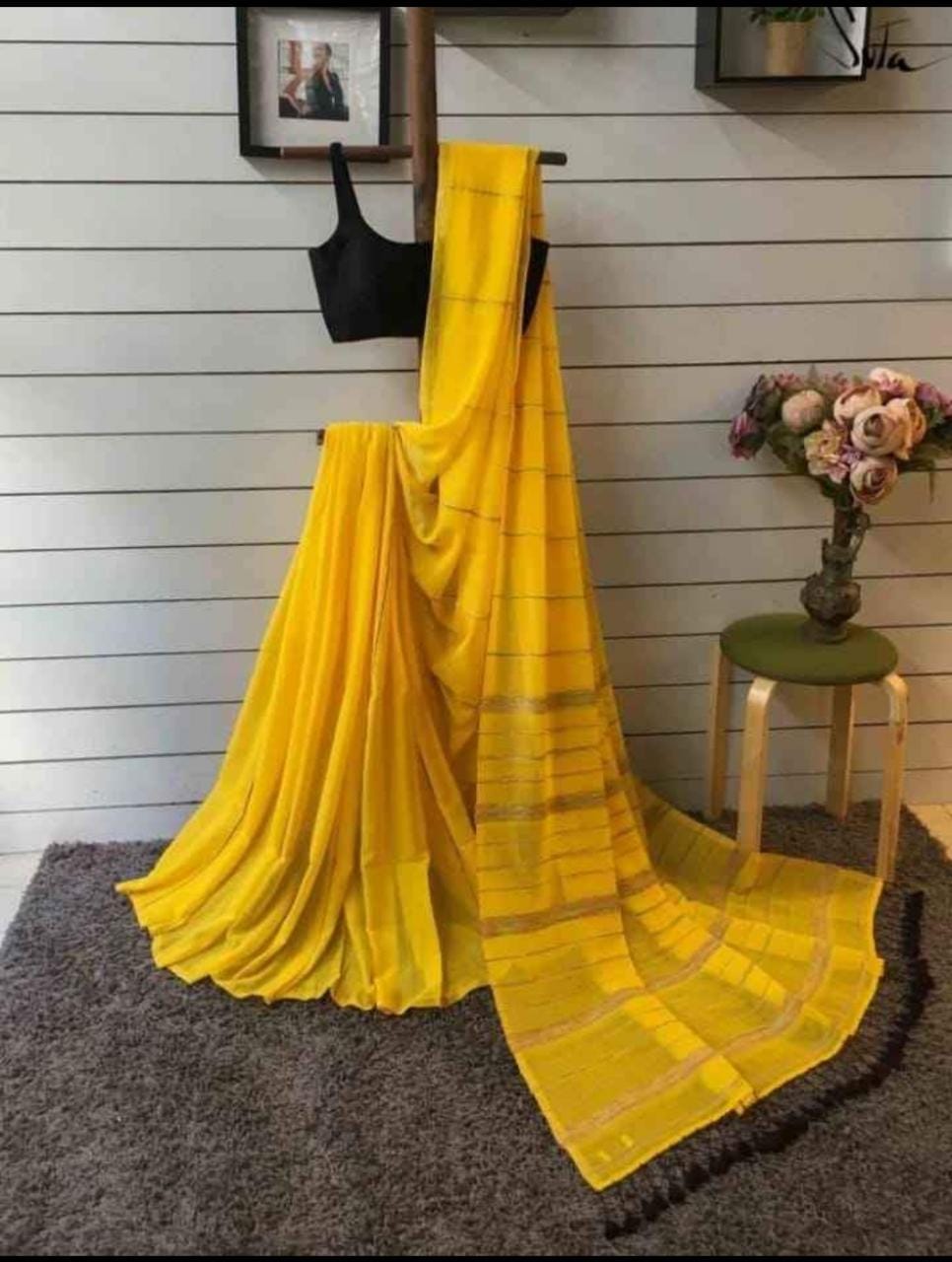 Santipur Saree MarketEXCLUSIVE PRIMIUM QUALITY KHESH COTTON SAREE