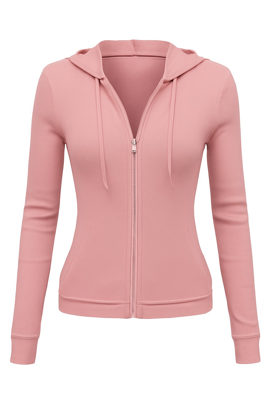 WOMEN SOLID SWEATSHIRT HODDIE