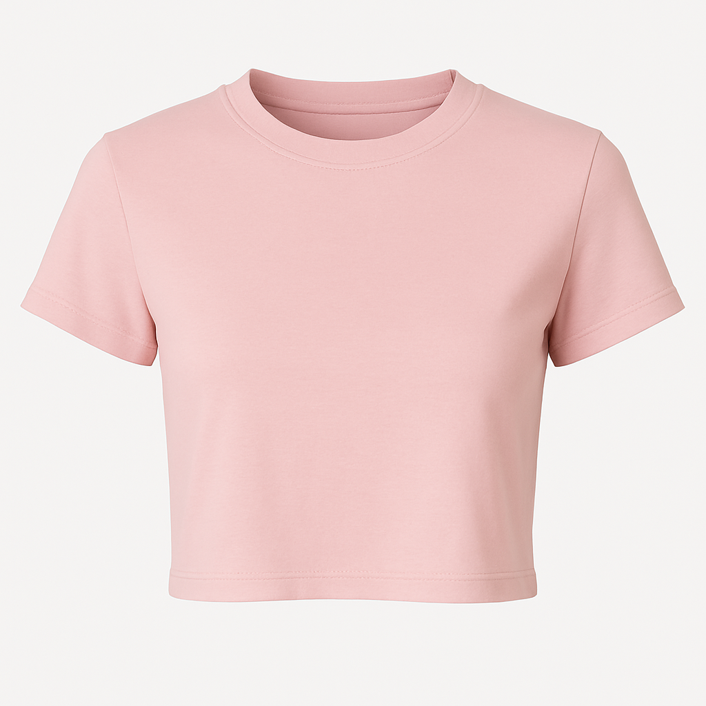 Women Plain Crop Top
