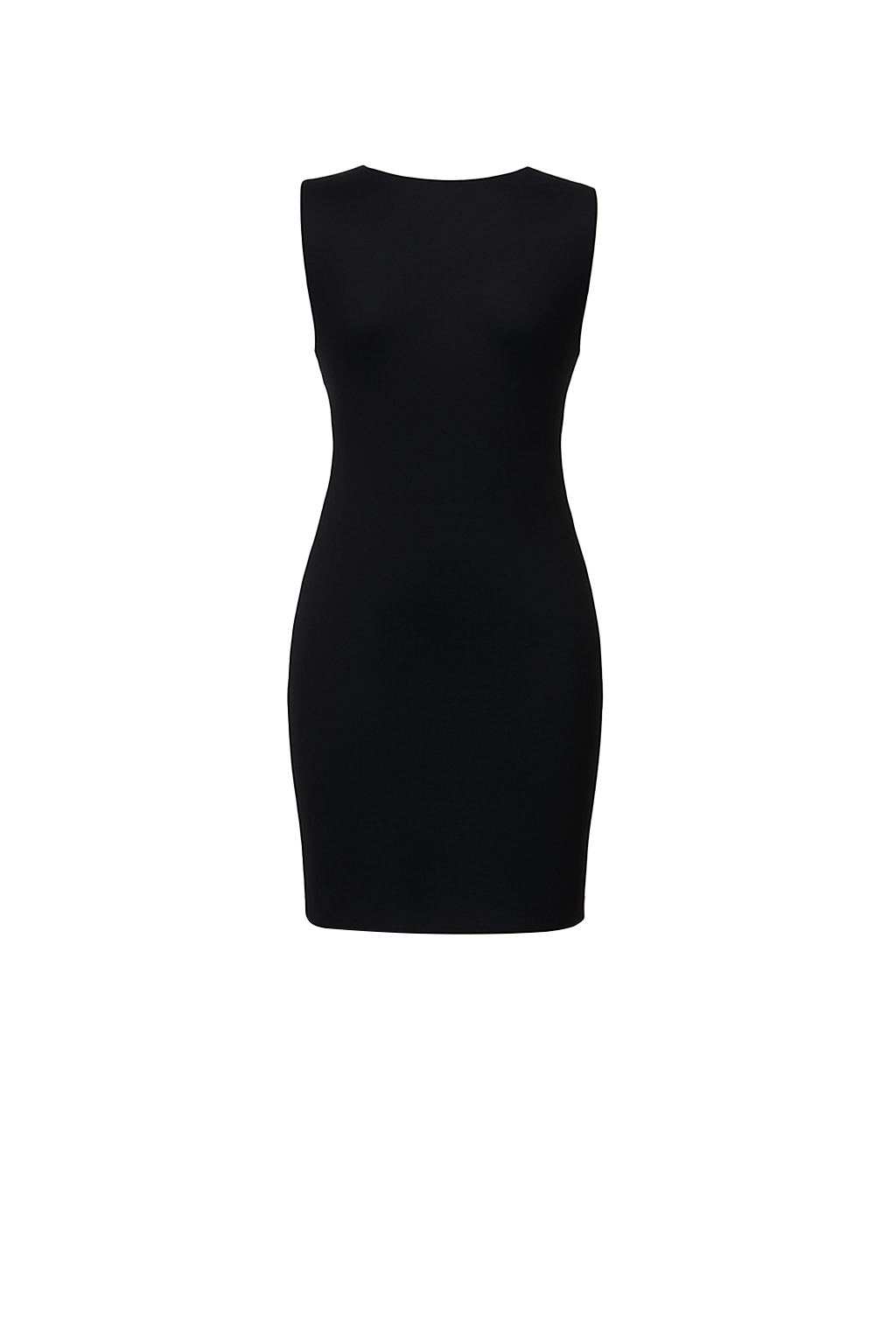 Sleeveless Black Cutout Bodycon Dress