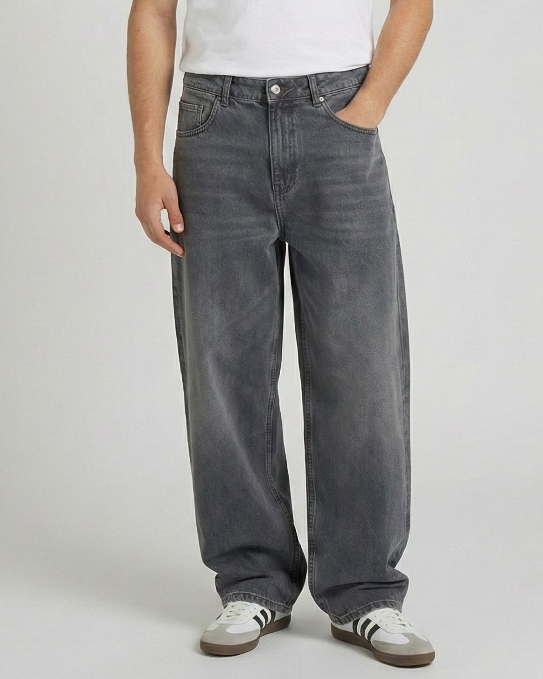 MEN BAGGY FIT JEANS Blue | Deep Indigo Denim