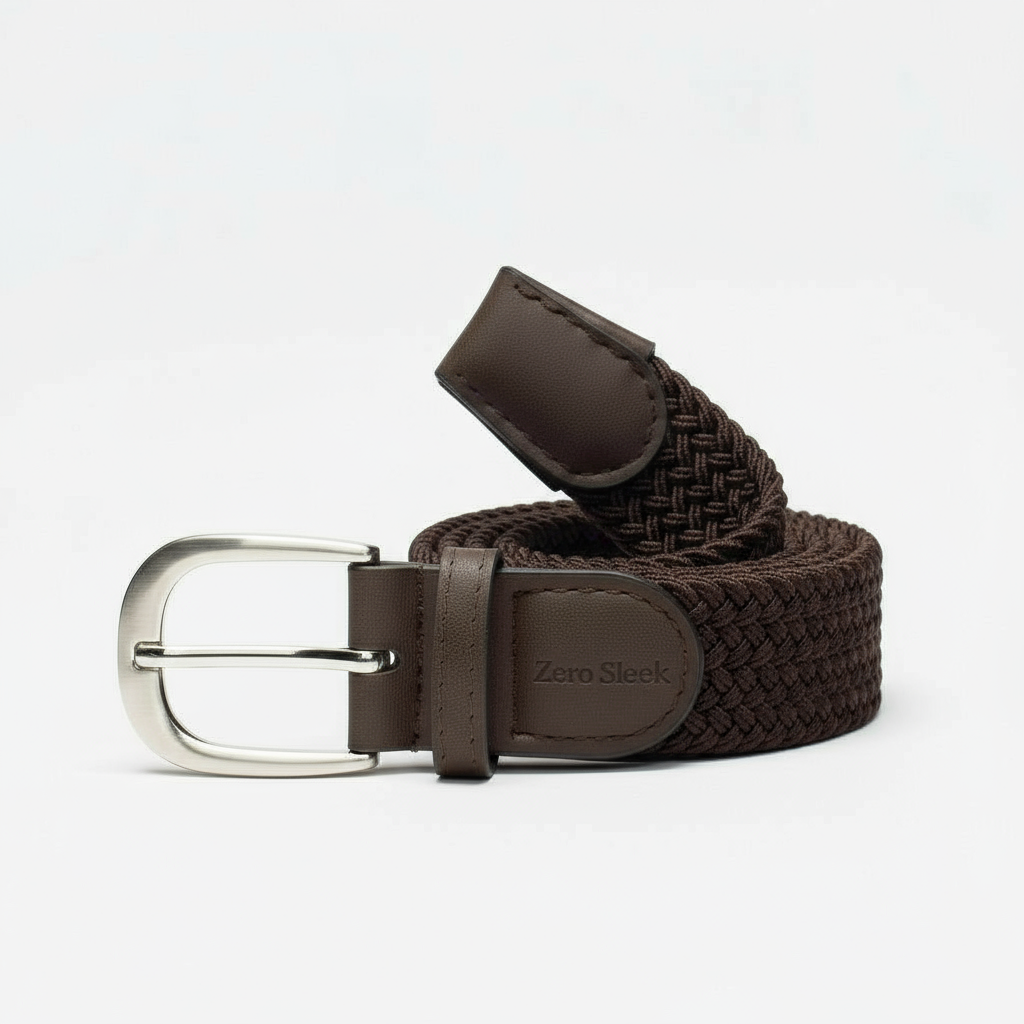 Stretchy belts | Dark Brown