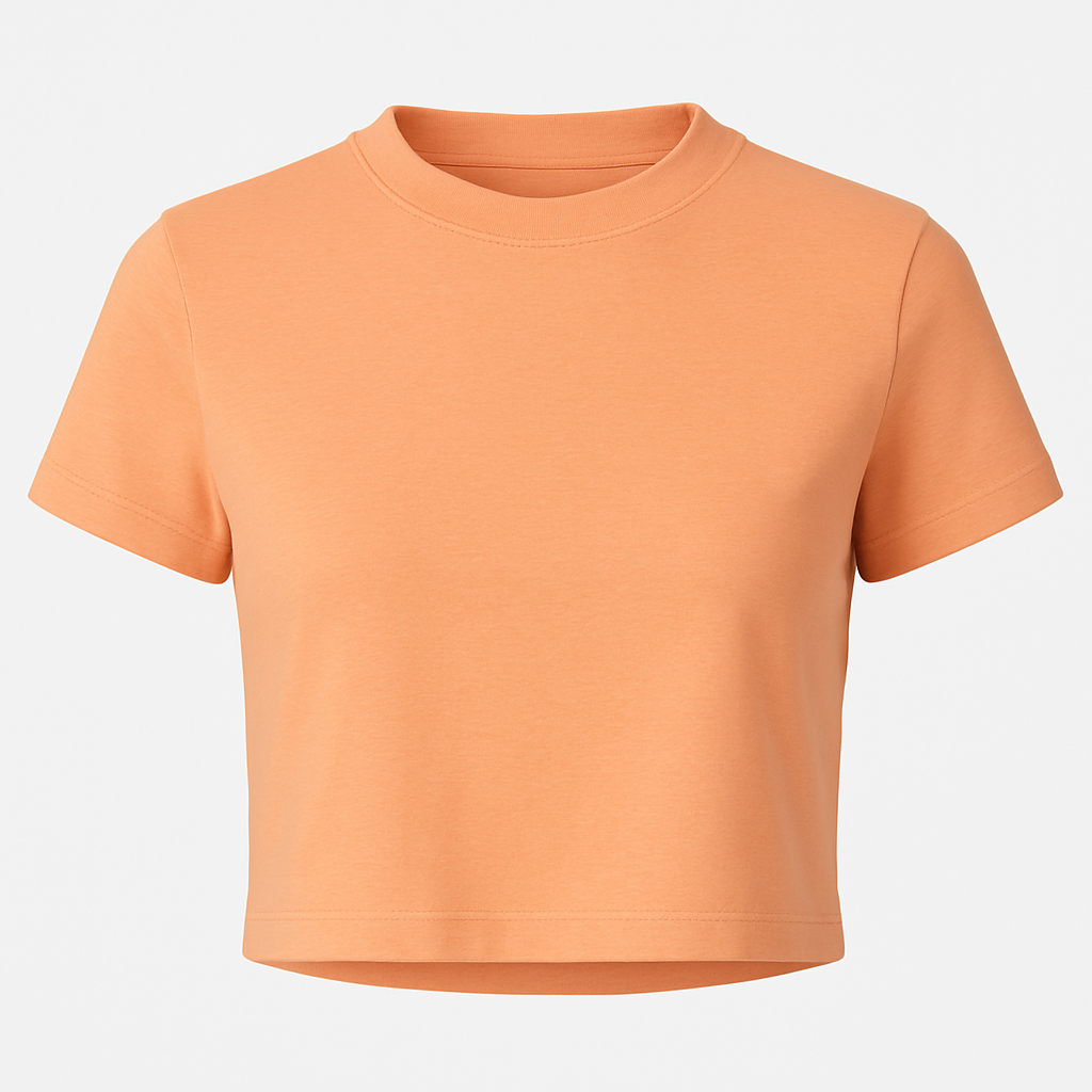Women Plain Crop Top