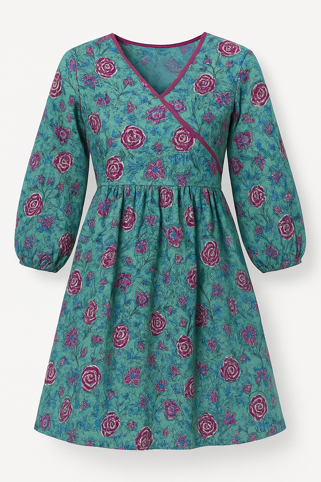 PRINTED FLORAL TUNIC