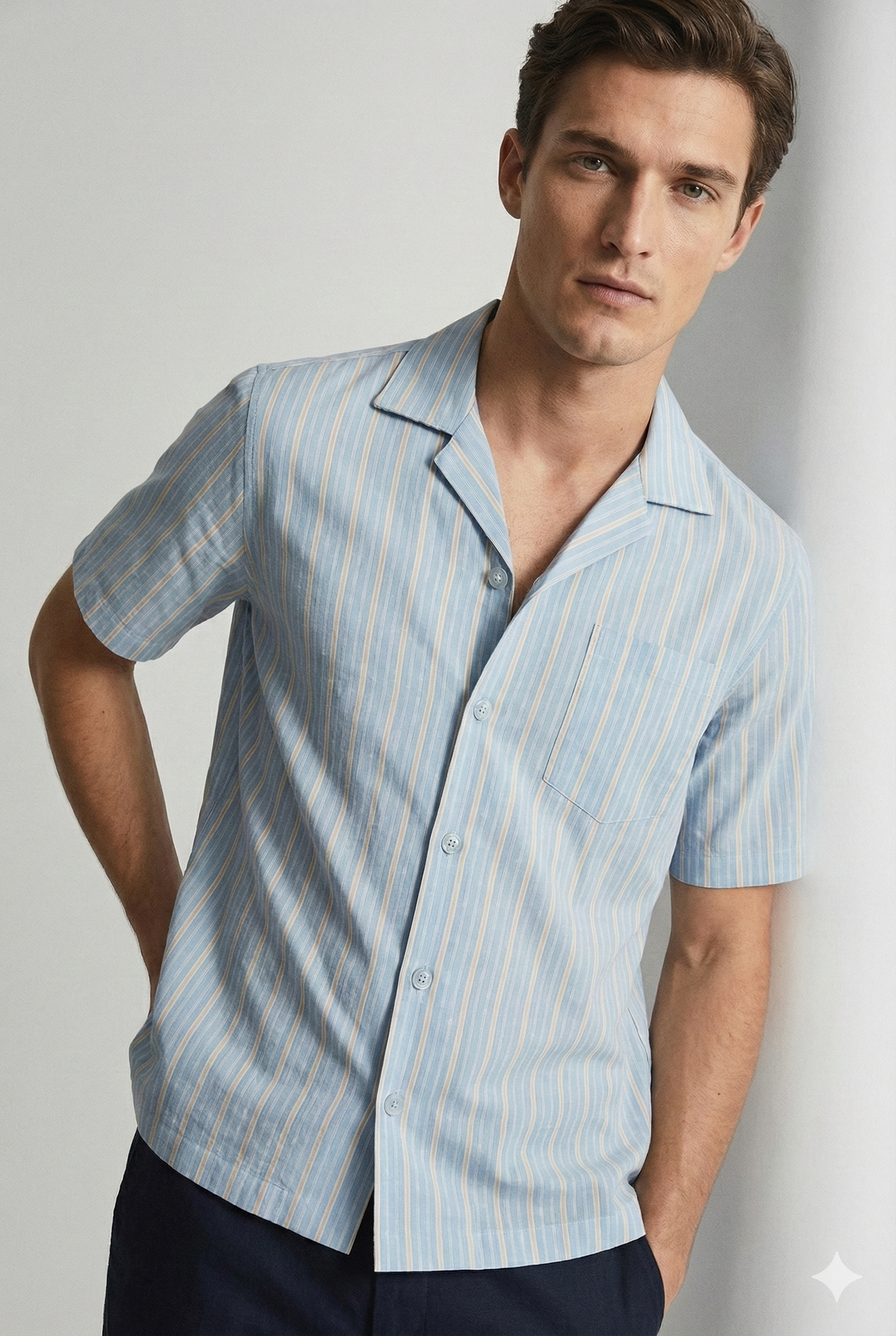 STYLISH STRIPED COTTON SHIRTS